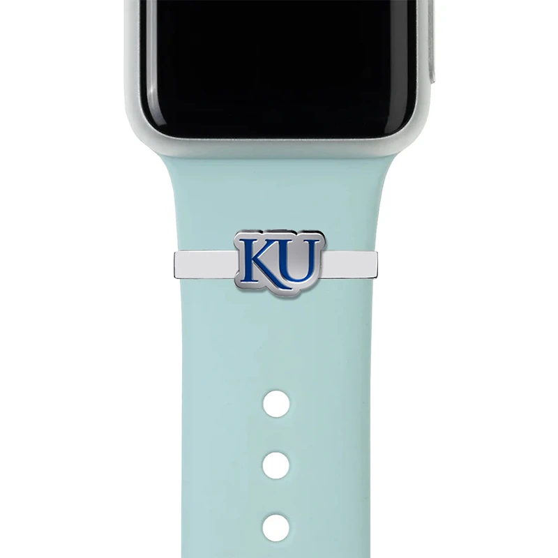 Dayna Designs Barre de montre en émail Kansas Jayhawks