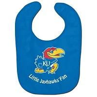 Bébé WinCraft Kansas Jayhawks Lil Fan All Pro Bavoir pour bébé