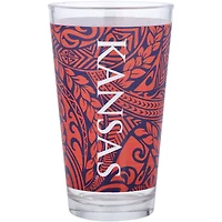 Kansas Jayhawks 16oz. Ohana Pint Glass