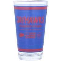 Kansas Jayhawks 16oz. OHT Military Appreciation Pint Glass