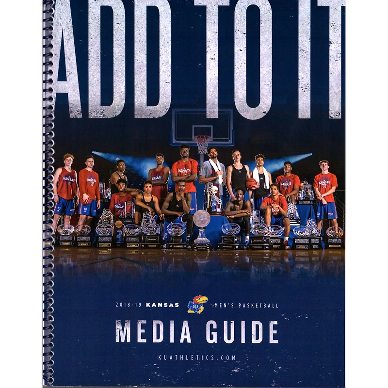 Kansas Jayhawks 2018-2019 Men's Basketball Media Guide