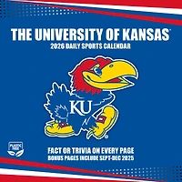 Kansas Jayhawks 2026 Box Calendar