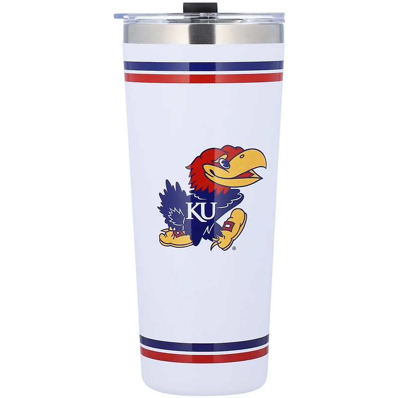 Gobelet en acier inoxydable 24 oz des Kansas Jayhawks.