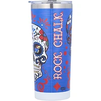 Kansas Jayhawks 24oz. Dia De Los Muertos Stainless Steel Tumbler