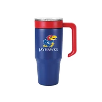 Gobelet en acier inoxydable avec logo des Kansas Jayhawks (1 litre)