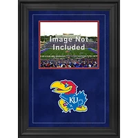 Kansas Jayhawks 8'' x 10'' Deluxe Horizontal Photograph Frame with Team Logo