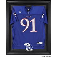 Kansas Jayhawks Black Framed Logo Jersey Display Case