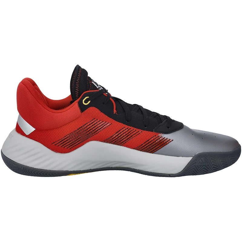 Kansas Jayhawks Team-Issued Black/Red D.O.N. 1 adidas Shoes from the Basketball Program