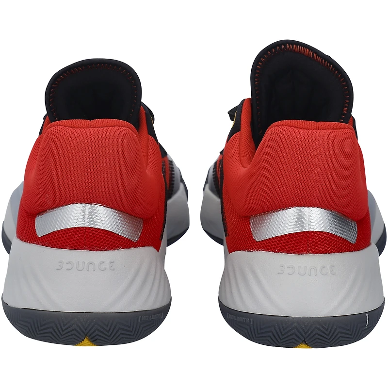 Kansas Jayhawks Team-Issued Black/Red D.O.N. 1 adidas Shoes from the Basketball Program