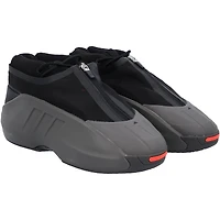 Kansas Jayhawks Team-Issued Black Crazy IIInfinity adidas Shoes from the Basketball Program