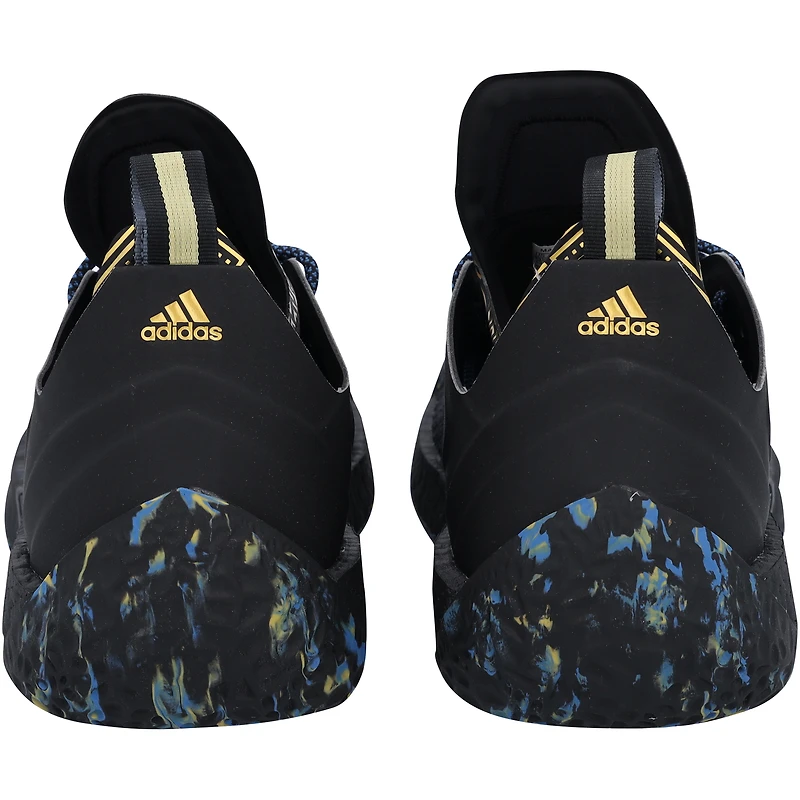 Kansas Jayhawks Team-Issued Royal Rose 8 adidas Shoes from the Basketball Program