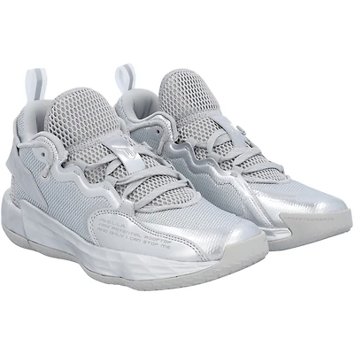 Kansas Jayhawks Team-Issued Gray Dame 7 adidas Shoes from the Basketball Program