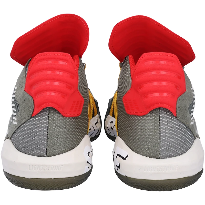 Kansas Jayhawks Team-Issued Royal Explosive Bounce adidas Shoes from the Basketball Program
