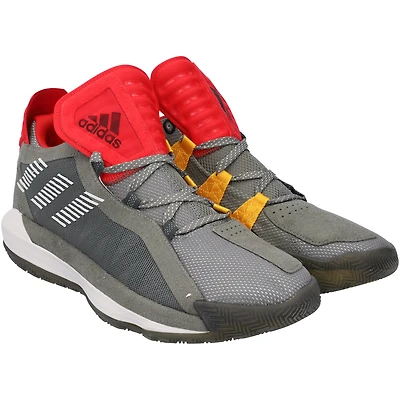 Kansas Jayhawks Team-Issued Royal Explosive Bounce adidas Shoes from the Basketball Program