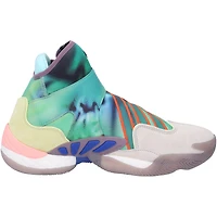 Kansas Jayhawks Team-Issued Multicolor Hu adidas Shoes from the Basketball Program