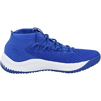 Kansas Jayhawks Team-Issued Royal/Red Dame 4 adidas Shoes from the Basketball Program