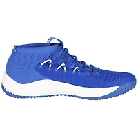 Kansas Jayhawks Team-Issued Royal/White Dame 4 adidas Shoes from the Basketball Program