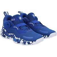 Kansas Jayhawks Team-Issued Royal Don Issue 3 adidas Shoes from the Basketball Program