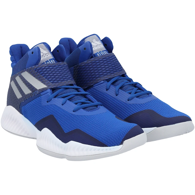 Kansas Jayhawks Team-Issued Royal Explosive Bounce adidas Shoes from the Basketball Program