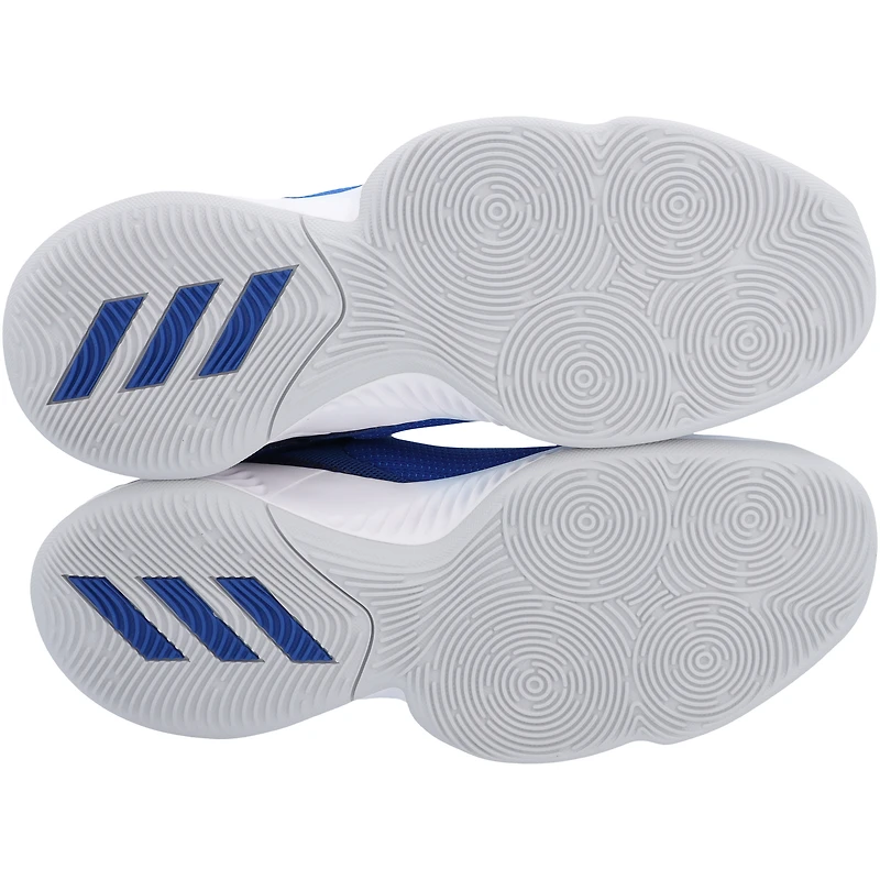 Kansas Jayhawks Team-Issued Royal Explosive Bounce adidas Shoes from the Basketball Program