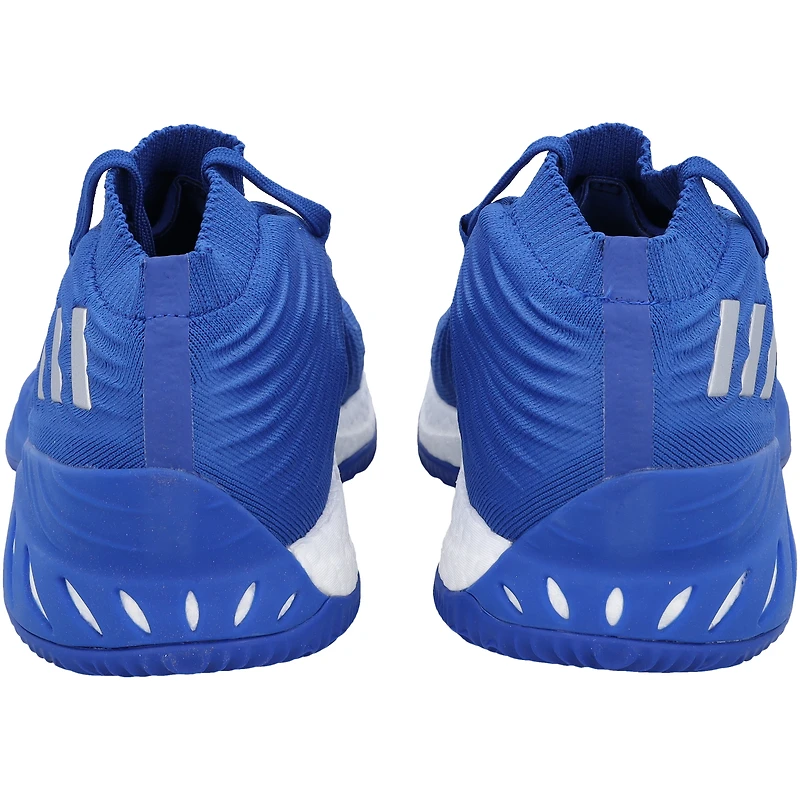 Kansas Jayhawks Team-Issued Royal Explosive Low adidas Shoes from the Basketball Program