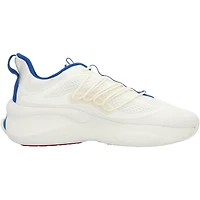 Chaussures adidas AlphaBoost V1 beiges du programme d'athlétisme des Kansas Jayhawks