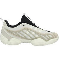 Chaussures adidas Intimidation beiges des Kansas Jayhawks, fournies par le programme d'athlétisme - Taille 42