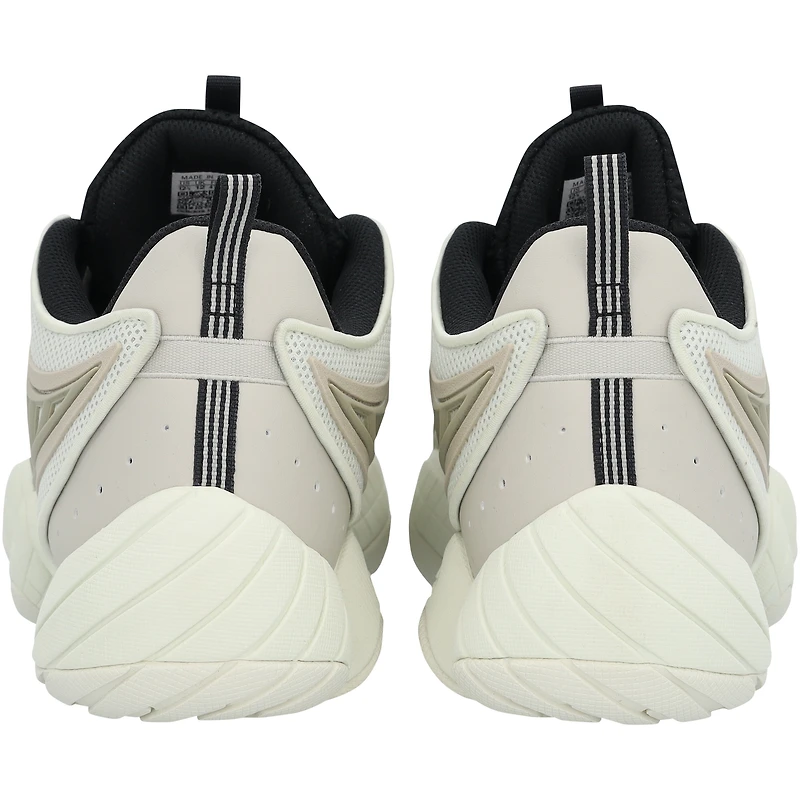 Chaussures adidas Intimidation beiges des Kansas Jayhawks, fournies par le programme d'athlétisme - Taille 42