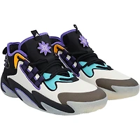 Kansas Jayhawks Team-Issued White/Black BYW adidas Shoes from the Basketball Program