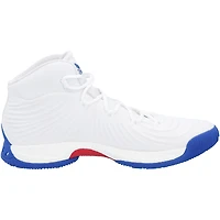 Kansas Jayhawks Team-Issued White/ Crazy Explosive adidas Shoes from the Basketball Program