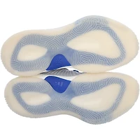 Kansas Jayhawks Team-Issued White/Royal Crazy Explosive adidas Shoes from the Basketball Program