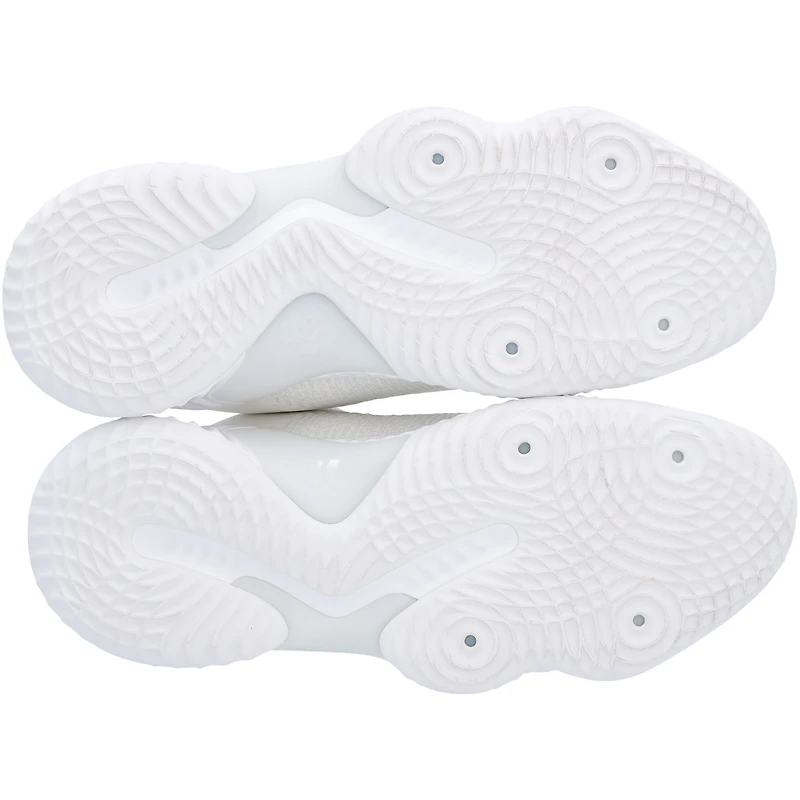 Kansas Jayhawks Team-Issued White/Royal Pro Bounce Low adidas Shoes from the Basketball Program