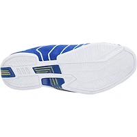 Kansas Jayhawks Team-Issued White/Royal TMAC 3 adidas Shoes from the Basketball Program