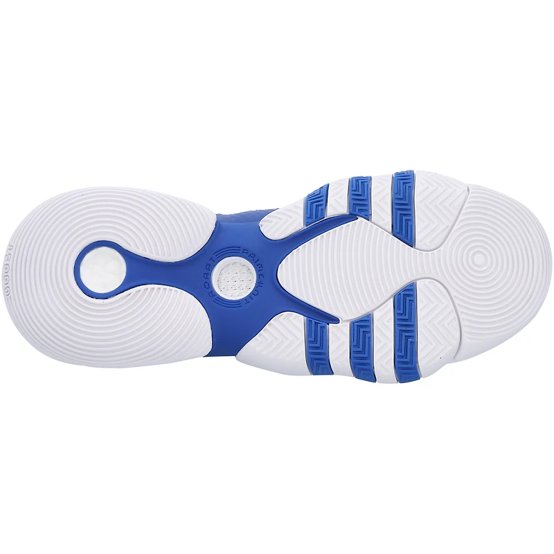 Kansas Jayhawks Team-Issued White/Royal Trae 2 adidas Shoes from the Basketball Program