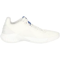 Kansas Jayhawks Team-Issued White Bounce Low Adidas Shoes from the Basketball Program