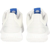 Kansas Jayhawks Team-Issued White Bounce Low adidas Shoes from the Basketball Program