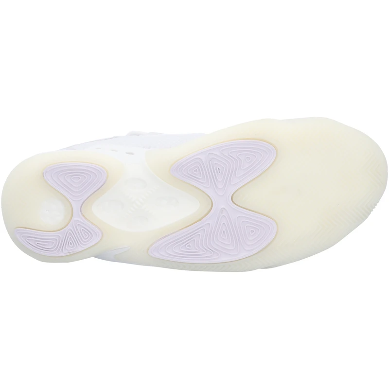 Kansas Jayhawks Team-Issued White BYW adidas Shoes from the Basketball Program