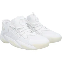 Kansas Jayhawks Team-Issued White BYW adidas Shoes from the Basketball Program