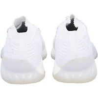 Kansas Jayhawks Team-Issued White/ Crazy Explosive adidas Shoes from the Basketball Program