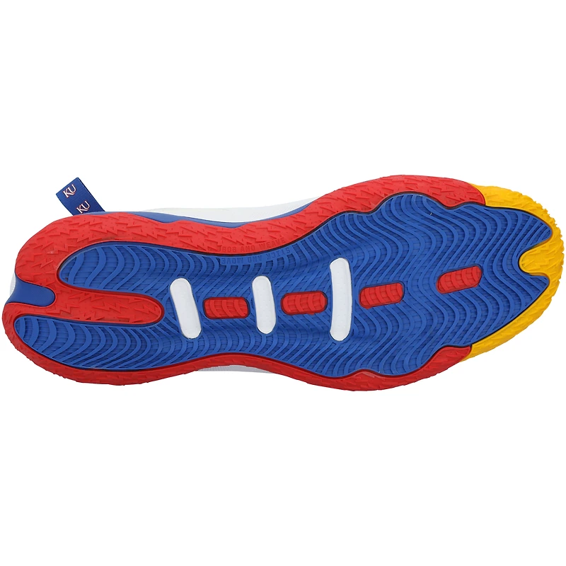 Kansas Jayhawks Team-Issued Dame 8 adidas Shoes from the Athletics Program