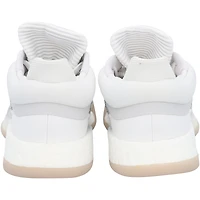 Kansas Jayhawks Team-Issued White Marquee Low adidas Shoes from the Basketball Program