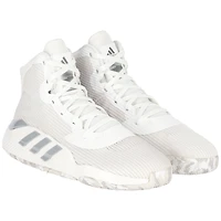 Kansas Jayhawks Team-Issued White Pro Bounce adidas Shoes from the Basketball Program