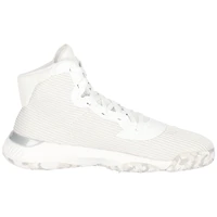 Kansas Jayhawks Team-Issued White Pro Bounce adidas Shoes from the Basketball Program