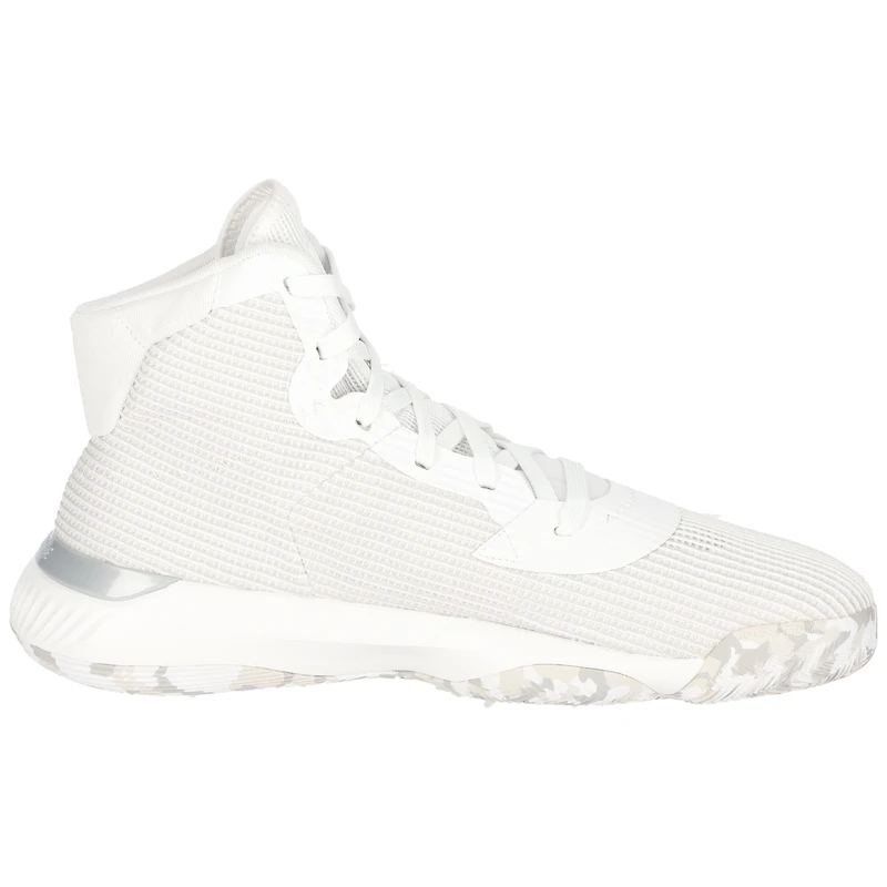 Kansas Jayhawks Team-Issued White Pro Bounce adidas Shoes from the Basketball Program