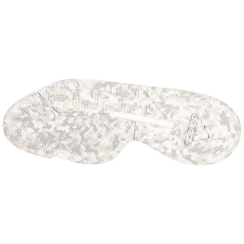 Kansas Jayhawks Team-Issued White Pro Bounce adidas Shoes from the Basketball Program