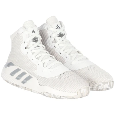 Kansas Jayhawks Team-Issued White Pro Bounce adidas Shoes from the Basketball Program