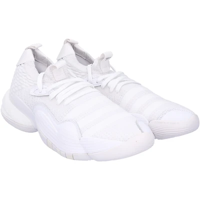 Kansas Jayhawks Team-Issued White Trae 2 adidas Shoes from the Basketball Program