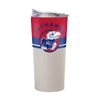 Logo Brands Kansas Jayhawks 20oz. Horizon Powder Coat Tumbler