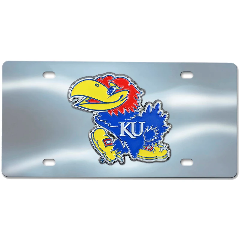 Logo Brands Kansas Jayhawks Diecast License Plate