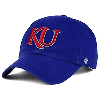Men's '47 Royal Kansas Jayhawks Clean Up Adjustable Hat